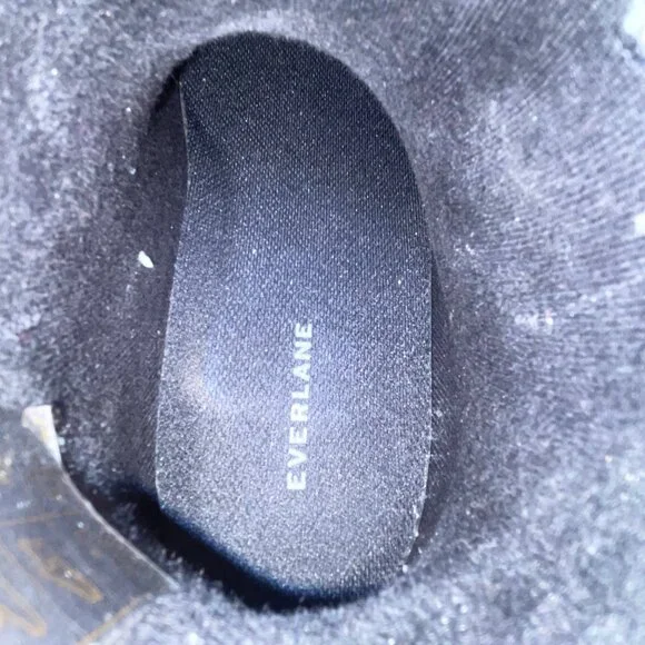 Everlane Women’s Pink & Black Rubber Chelsea Pull-On Lug Sole Ankle Boots Size 8 - Picture 8 of 11